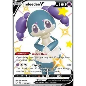 Sběratelská karetní hra Karta Pokémona Indeedee V (SHF SV114)