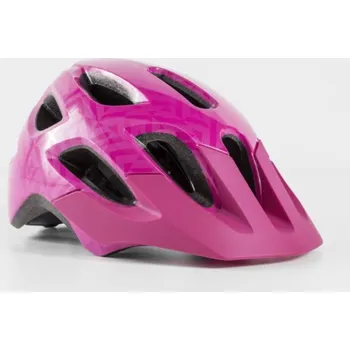 Cyklistická přilba Cyklistická přilba Bontrager Tyro pro starší děti Flamingo Pink/Black