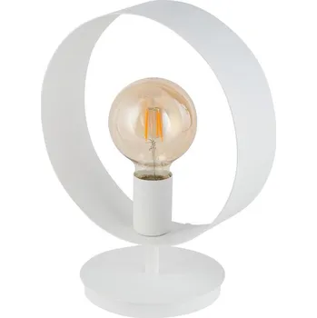 Lampička Stolní lampa HAPPY 1xE27/60W/230V bílá + záruka 3 roky
