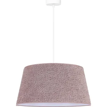 Duolla - Lustr na lanku BOUCLE 1xE27/15W/230V pr. 50 cm hnědá