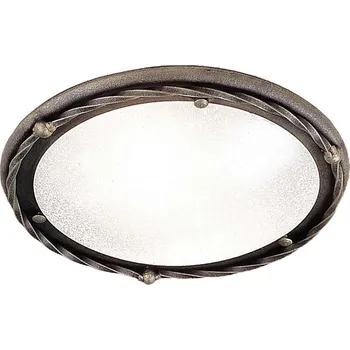 Elstead PB-F-B-BLK-GOLD - Stropní svítidlo PEMBROKE 1xE27/60W/230V mosaz