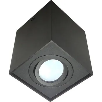 Bodové svítidlo Kvadratový bodový reflektor Brolux černý