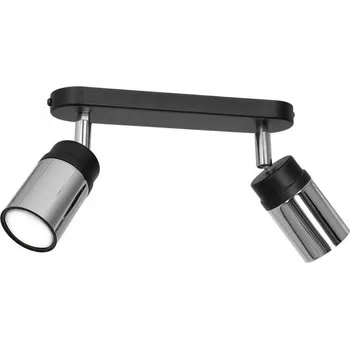 Bodové svítidlo Bodové svítidlo NEST 2xGU10/8W/230V černá/chrom