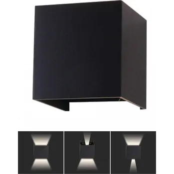 Venkovní osvětlení LED Venkovní nástěnné svítidlo LED/5W/230V 3000K IP65 černá