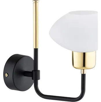 Nástěnné svítidlo Argon 8032 - Nástěnná lampa RAVELLO 1xE14/15W/230V černá/zlatá