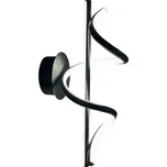LED Nástěnné svítidlo TWIST LED/12W/230V černá