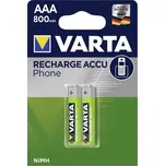 Varta 58398 - 2 ks Nabíjecí baterie PHONE ACCU AAA NiMH/800mAh/1,2V