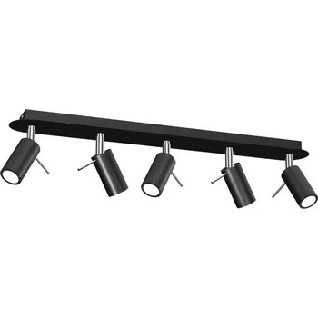 Bodové svítidlo Bodové svítidlo PRESTON 5xGU10/MR11/40W/230V černá