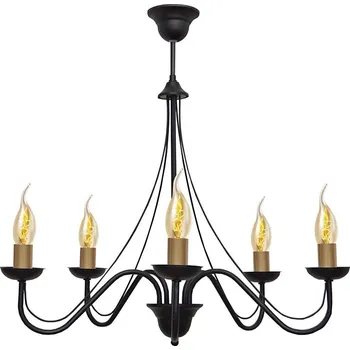 Lustr na tyči MALBO III 5xE14/60W/230V