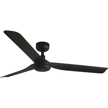 Stropní ventilátor FARO 33815WT - Stropní ventilátor PUNT M černá pr. 132 cm WT + dálkové ovládání