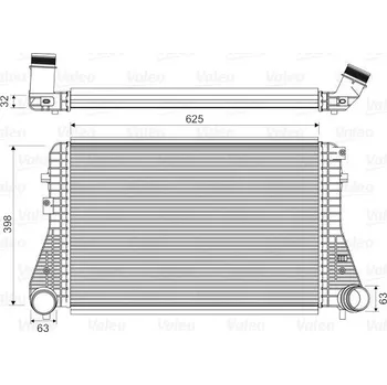 Chladič motoru Chladič turba VALEO 818674