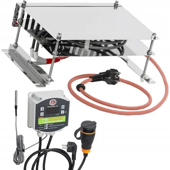 Vrták Sada regulátoru teploty + deflektor s topným tělesem 2 kW