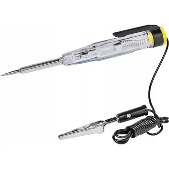 Zkoušečka Zkoušečka napětí do auta 6-24V s krokosvorkou