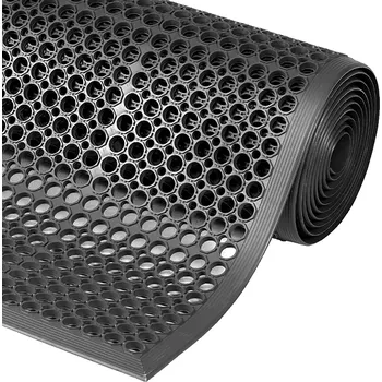 Rohožka Notrax® 562 Sanitop - Gumová rohož s drenážnymi otvormi a tvarovanými hranami Rozmer: 91cm x 152cm 562