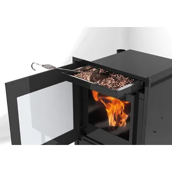 Krbová vložka Teplovodní peletová vložka EK IDROPELLBOX 15,7/12,6 kW zásobník 30 kg