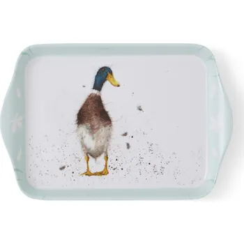 Wrendale Portmeirion tácek mini Duck 21x14cm s kačerem