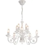 Lustr na řetězu DONATO 10xE14/40W/230V