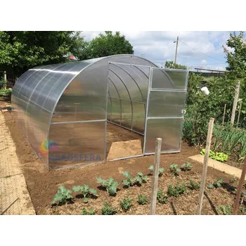 Skleník Zahradní skleník GARANT 3x4 m PC 4 mm (Zahradní skleník z polykarbonátu )