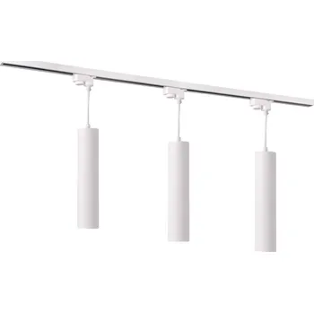 Lustr na lanku do lištového systému MARIBEL 3xGU10/10W/230V + 1 m lištový systém