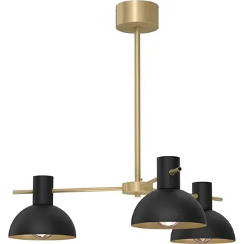 Lustr na tyči ESTATE MINI 3xE27/15W/230V černá