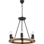 GLOBO 69029-6 - Lustr na řetězu ULLEU 6xE27/40W/230V