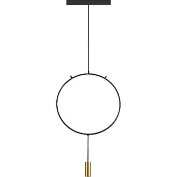 Klausen 111039 - Lustr na lanku ARCADE 1xGU10/5W/230V černá/zlatá