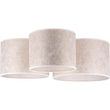 Duolla - Stropní svítidlo ROLLER TRIO 3xE27/60W/230V bílá/zlatá