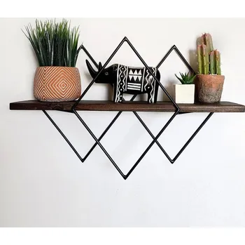 police Nástěnná police 36x60 cm smrk