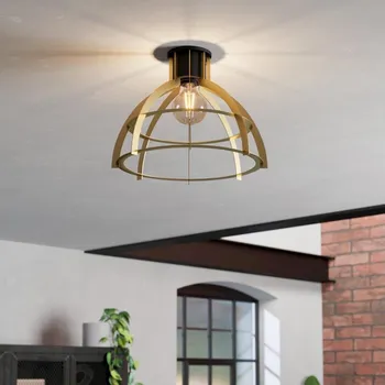 Eglo 43766 - Stropní svítidlo STILLINGTON 1xE27/40W/230V zlatá