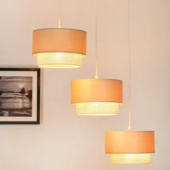 Brilagi - Lustr na lanku ARIZONA BOHO 3xE27/15W/230V béžová/bílá