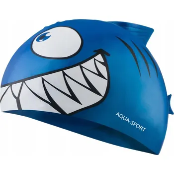 Plavecká čepice Plavecká čepice pro děti Silikonová Aqua-sport modrá