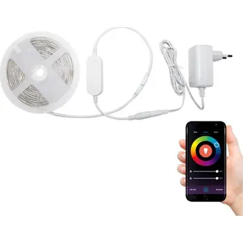 LED páska LED RGBW Koupelnový stmívatelný pásek LED/7,5W/12V IP65 3m Wi-Fi Tuya