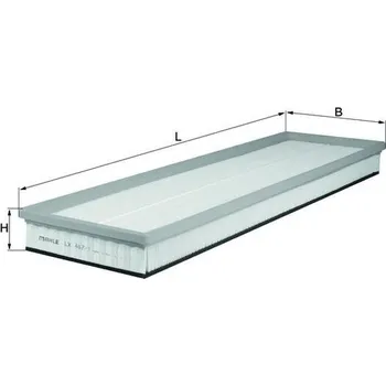 Vzduchový filtr Vzduchový filtr KNECHT LX 467/1