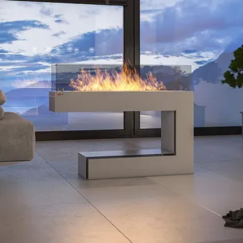 Biokrb InFire - BIO krb 110x85,5 cm 3kW bílá