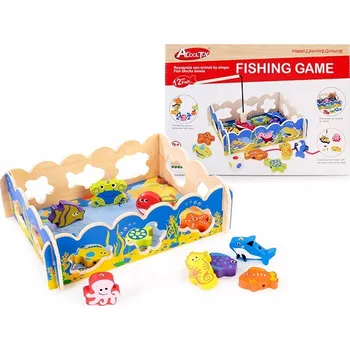 Obraz Rybaření DŘEVĚNÉ Dovednostní hra Artyk