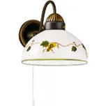 Kolarz 731.61.122 - Nástěnná lampa NONNA 1xE27/75W/230V víno