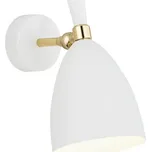 Argon 4699 - Nástěnné svítidlo CHARLOTTE 1xE27/15W/230V bílá/zlatá