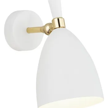 Nástěnné svítidlo Argon 4699 - Nástěnné svítidlo CHARLOTTE 1xE27/15W/230V bílá/zlatá