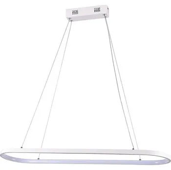 LED Lustr na lanku LED/24W/230V 3000K bílá