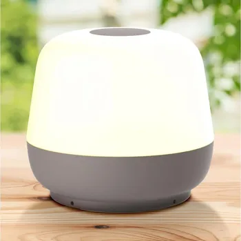 Lampička LED Stmívatelná stolní lampa SAMBA LED/1,2W/5V USB 1200 mAh IP44 šedá + záruka 3 roky
