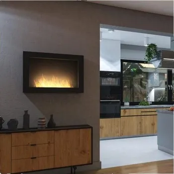 Biokrb InFire InFire - Nástěnný BIO krb 100x56 cm 3kW černá + záruka 3 roky