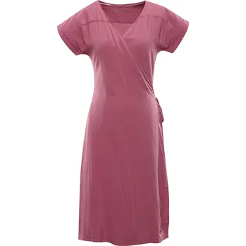 Dámské šaty Dámské šaty Alpine Pro SOLEIA - vínová / M