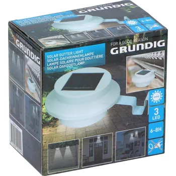 Venkovní osvětlení Grundig - LED Solární svítidlo s držákem 3xLED/1xAA 600 mAh