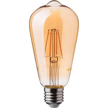 Žárovka LED Žárovka FILAMENT ST64 E27/6W/230V 2200K