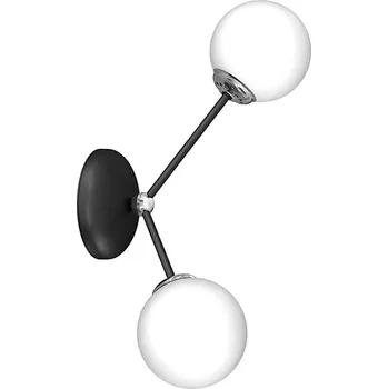 Nástěnné svítidlo Nástěnné svítidlo JOY 2xE14/40W/230V černá/lesklý chrom