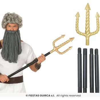 IP kamera Skládací trojzubec Poseidona, římský bůh Neptun