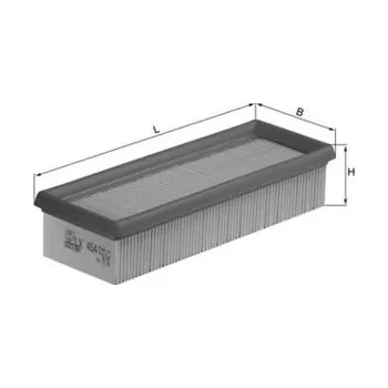 Vzduchový filtr Vzduchový filtr KNECHT LX 454
