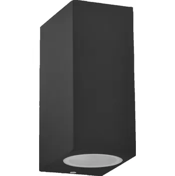 Venkovní osvětlení Venkovní nástěnné svítidlo BOSTON 2xGU10/10W/230V antracit