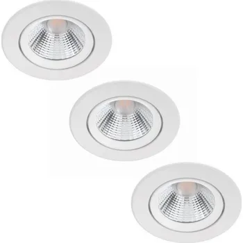 Philips - SADA 3x LED Stmívatelné podhledové svítidlo DIVE LED/5W/230V 2700K