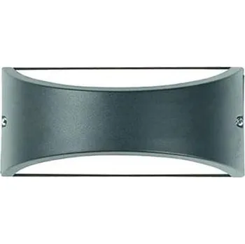 Venkovní osvětlení Venkovní nástěnné svítidlo 1xE27/10W/230V IP54 šedá